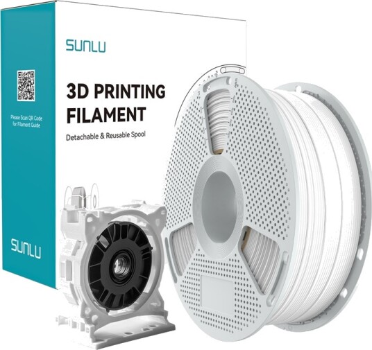 Sunlu Pc-Abs Filament 1.75 Mm 1 Kg (Hvit) Sunlu Pc-Abs Filament 1.75 Mm 1 Kg (Hvit)