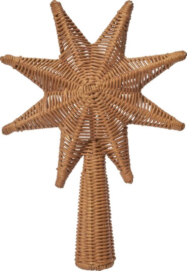 Rattan Juletrepynt