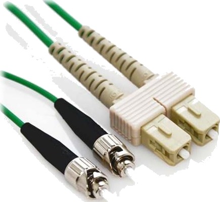 LinkIT Fiber Cord OS2 ST/SC Green