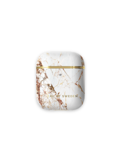 iDeal of Sweden Fashion Airpods Case Carrara Gold
