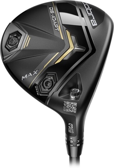 Cobra Ds-Adapt Max Dame 7-Wood 24,5° Høyre Lady (Ust Helium Nanocore 4f1 43g, Lamkin Crossline Undersize)