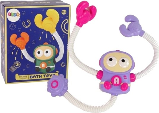 Leantoys Leantoys Badevannsleketøy Krabbe-Astronaut Batteridrevet