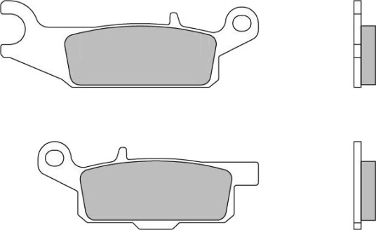 Bremseklosser BREMBO 07YA50SD