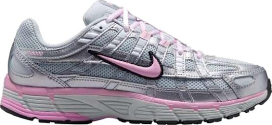 Nike P 6000 Dame Pure Platinum/Pink Rise/Metallic Silver 40.5