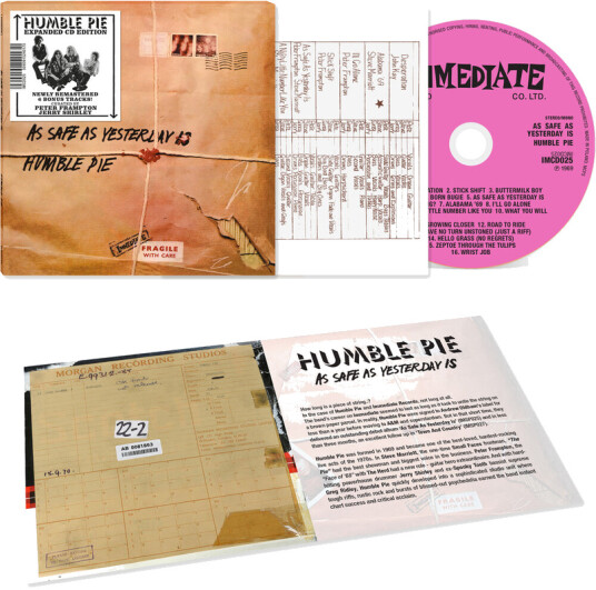 Humble Pie As Safe As Yesterday Is CD
