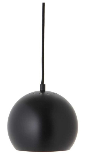 Frandsen BALL PENDANT 18 CM - MATT BALCK Frandsen BALL PENDANT 18 CM - MATT BALCK