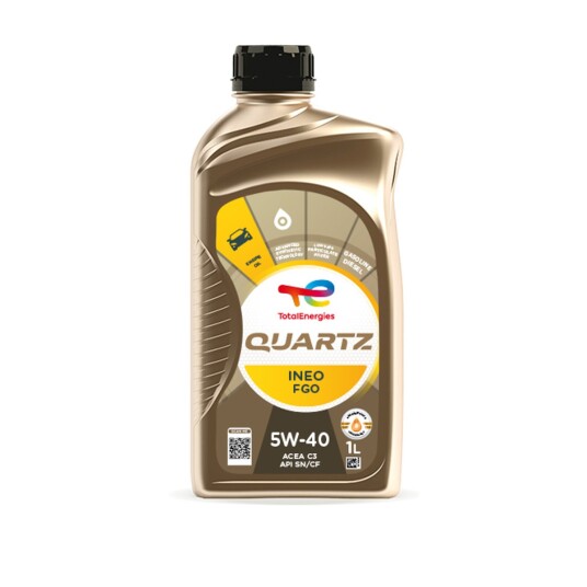 Motorolje TOTAL 5W40 QUARTZ INEO FGO 1L