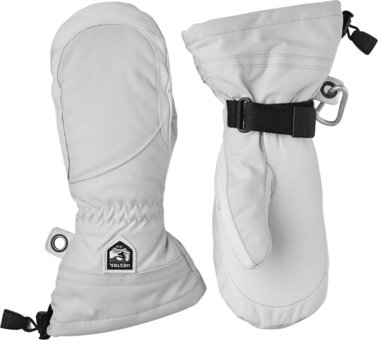 Hestra Heli Ski Skivotter Dame Pale grey/Offwhite 6