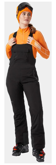 Helly Hansen Dame Legendary Fôret Skibukse Med Seler Svart Marineblå M Helly Hansen Dame Legendary Fôret Skibukse Med Seler Svart Marineblå M