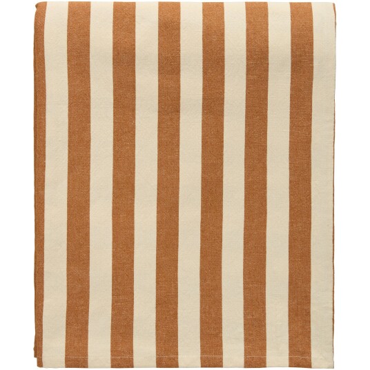 Decotique Block Stripe Duk 140x240 cm Brun Decotique Block Stripe Duk 140x240 cm Brun