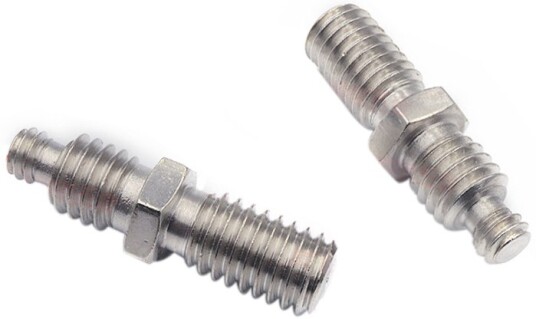 Adapter - Gjenger - 1/4" hann til 3/8" hann