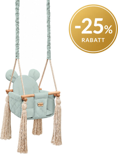 HUSKE VELVET SWING SKY GREY Kun huske HUSKE VELVET SWING SKY GREY Kun huske