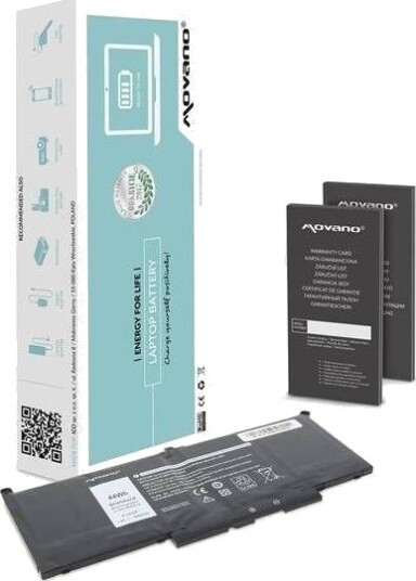 Movano-Batteri Til Dell Latitude 7390 7490 7.4V-7.6V 5800 Mah BT/DE-E7390