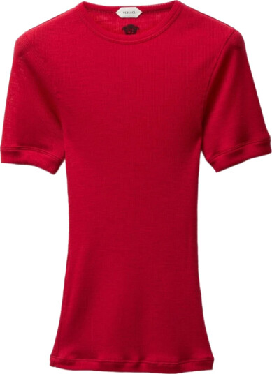 Versace Dame Strikkevarer Rød S, Versace Dame Strikkevarer Rød S,
