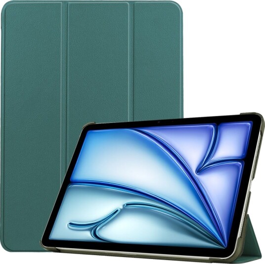 Trolsk Deksel Auto Wake (iPad Air 13 (2024-2026)) Grønn