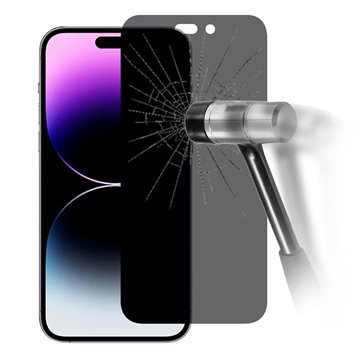 iPhone 15 Pro Beskyttelsesglass 9H, 0.3mm Privatliv