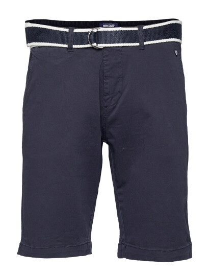 Sebago Dks Belted Bermuda Shorts - Blue - XL Sebago Dks Belted Bermuda Shorts - Blue - XL