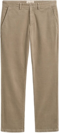 Gant Regular Cord Chinos   MIST TAUPE   34 x 32