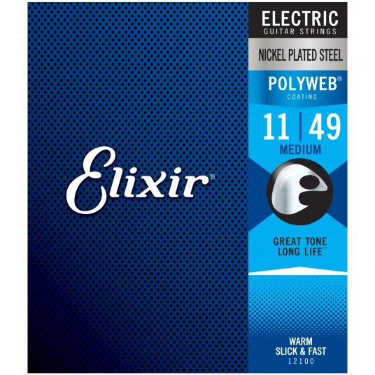 Elixir Polyweb Electric Steel Nickel 011-049 12100