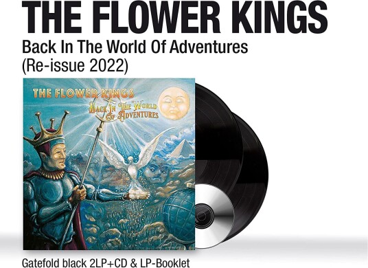 The Flower Kings  Back In The World Of Adventures  LP/Vinyl