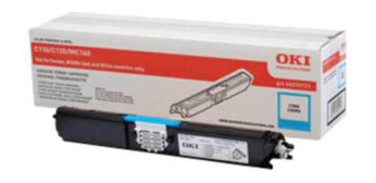 C110/C130 TONER CYAN 2.5K C110/C130 TONER CYAN 2.5K