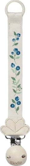 Elodie Details Pacifier Clip Wood Blueberry Bliss Cream ONE SIZE Elodie Details Pacifier Clip Wood Blueberry Bliss Cream ONE SIZE