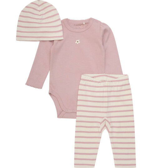 Blå Sett Leggings/Lue/Body I/e Shadow Grå 50 Langermet Body Hvit Rosa Blå Sett Leggings/Lue/Body I/e Shadow Grå 50 Langermet Body Hvit Rosa
