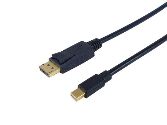 EQUIP DisplayPort Mini -> DP St/St 2.0m 4K/60Hz komp.HDCP sw EQUIP DisplayPort Mini -> DP St/St 2.0m 4K/60Hz komp.HDCP sw