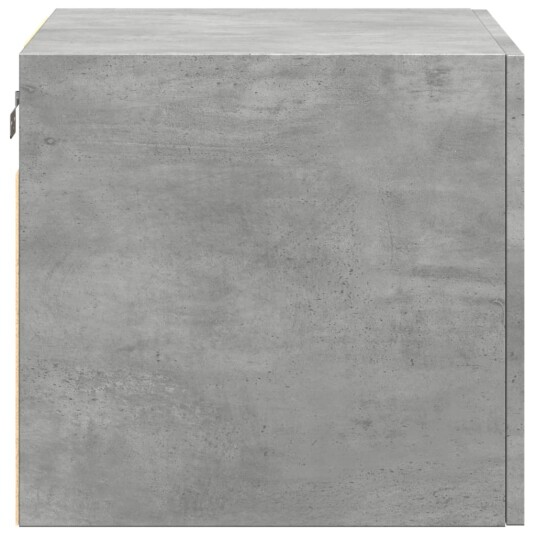 Veggskap betonggrå 50x42,5x40 cm konstruert tre