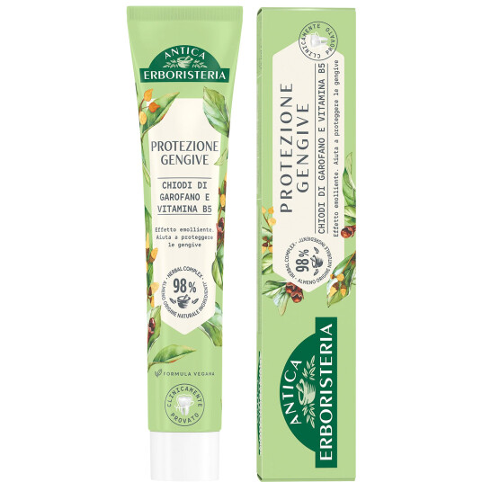 Naturlig tannkrem ANTICA Erboristeria Gum Protection 75 ml. Naturlig tannkrem ANTICA Erboristeria Gum Protection 75 ml.