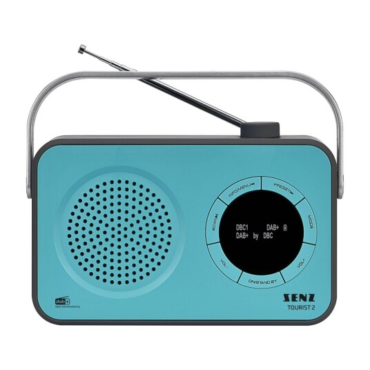 SENZ TOURIST 2 RADIO FM/DAB+, BLÅ SENZ TOURIST 2 RADIO FM/DAB+, BLÅ