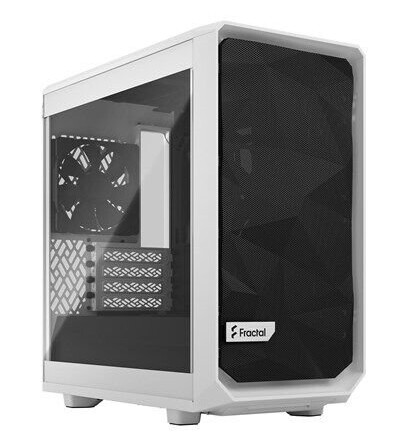 Fractal Design Meshify 2 Mini Midi Tower Kabinett Hvit med Vindu Fractal Design Meshify 2 Mini Midi Tower Kabinett Hvit med Vindu