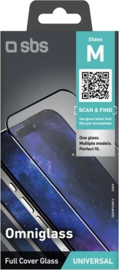 Sbs Omniglass M, Universell, Ripebestandig, Gjennomsiktig, 1 Stykker