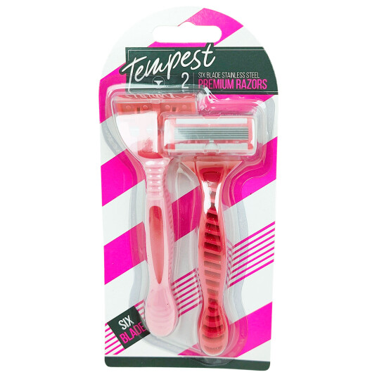 Barberskraper 2 stk. Tempest Ladies Disponible Seks Blade Razors