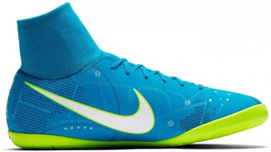 Nike Mercurialx Vctry6 DF NJR IC Indoor Fotballsko Kids Blue BLUE 33
