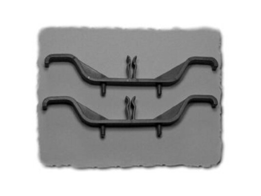 Hammond Electronics M3784 7001 Montagefodder Sammenklappelig Polyamid Sort l X B X H 48 X 20 X 30 Mm 2 Stk