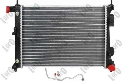 Radiator, motorkjøling ABAKUS 019-017-0048
