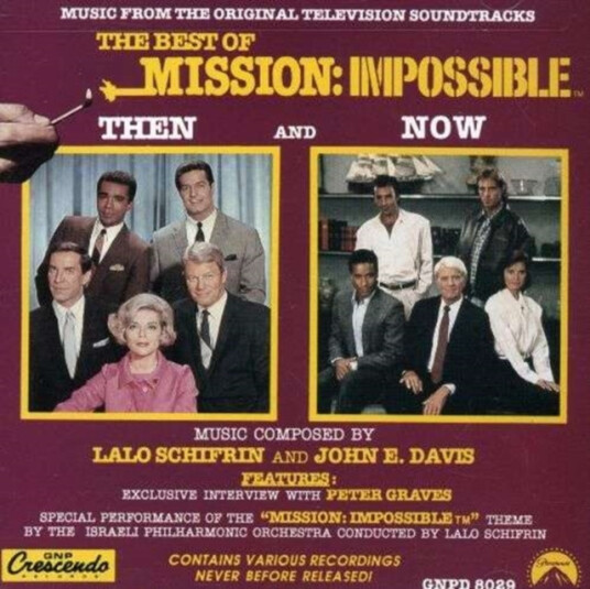 The Best Of Mission Impossible CD The Best Of Mission Impossible CD