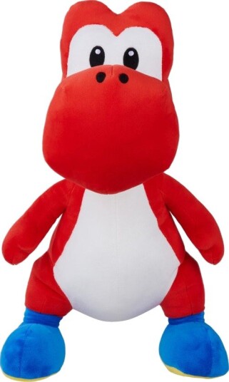 Nintendo Super Mario Kosedyr Yoshi 50 cm, Rød