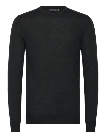 J. Lindeberg M Merino Blend C Neck Sweater   Black   XXL