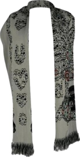 Alexander McQueen Pre owned Dame Pre owned Grå ONE SIZE,