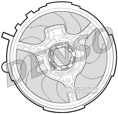 DENSO DER09061 Kjølevifte