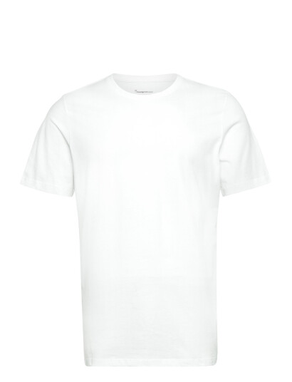 Knowledge Cotton Apparel Basic T-Shirt - White - XL