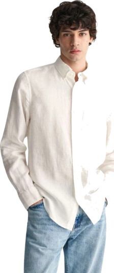 Gant Herre Skjorter Hvit XL,