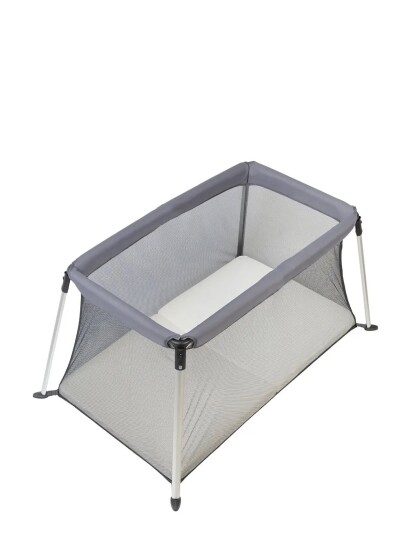 Luna Bambini Travel Cot Grey Grey ONE SIZE