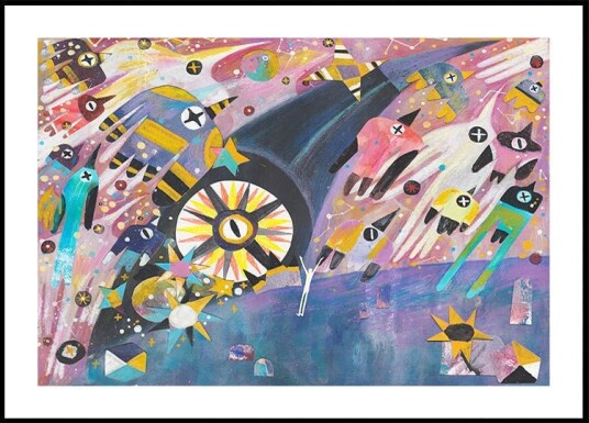Silence of All Worlds Plakat / 21x30cm