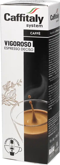 Caffitaly | Vigoroso 10 kapsler til Caffitaly