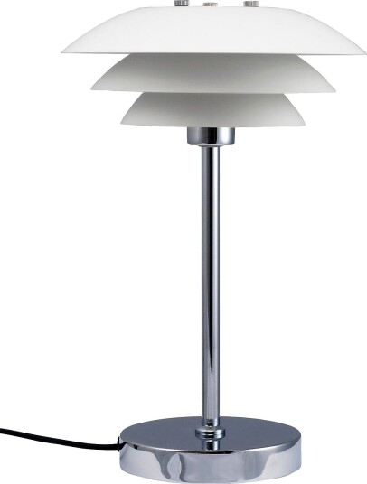 Dyberg Larsen Bordlampe DL20 Krom Bordlamper
