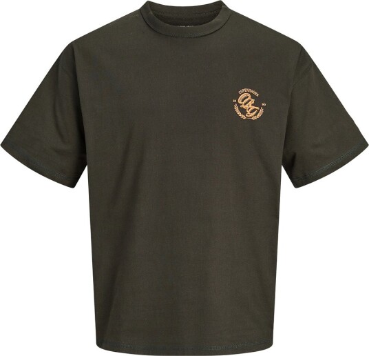 Jack & Jones T-skjorte - JorFrederiksberg - Rosin - Jack & Jones - 10 år (140) - T-skjorte Armygrønn Grønn