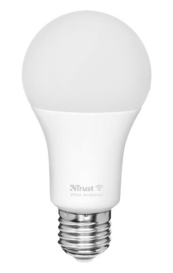 Trust Computer Products Smart Home Led-Lyspære E27 Klasse A+ Hvitt Lys 1800-6500 K Hvit En Pakke 2 Trust Computer Products Smart Home Led-Lyspære E27 Klasse A+ Hvitt Lys 1800-6500 K Hvit En Pakke 2